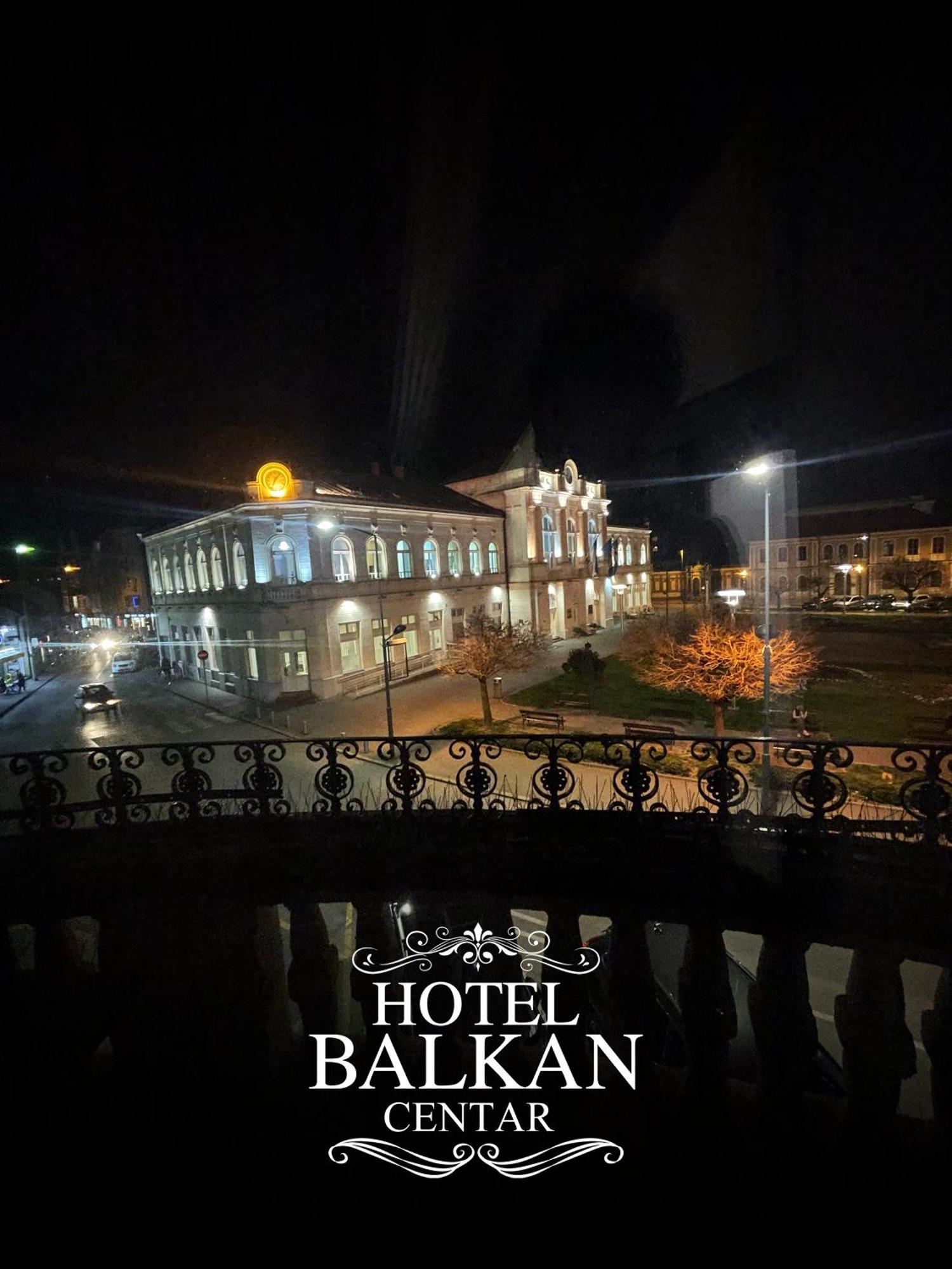 Hotel Balkan Centar Bijeljina Exteriör bild